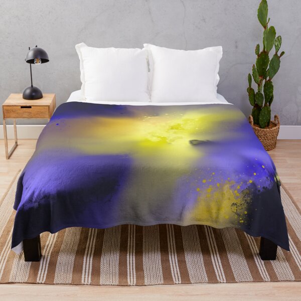 Item preview, Keeping Hope Alive - Blue Yellow Abstract designed and sold by Joey Santiago.