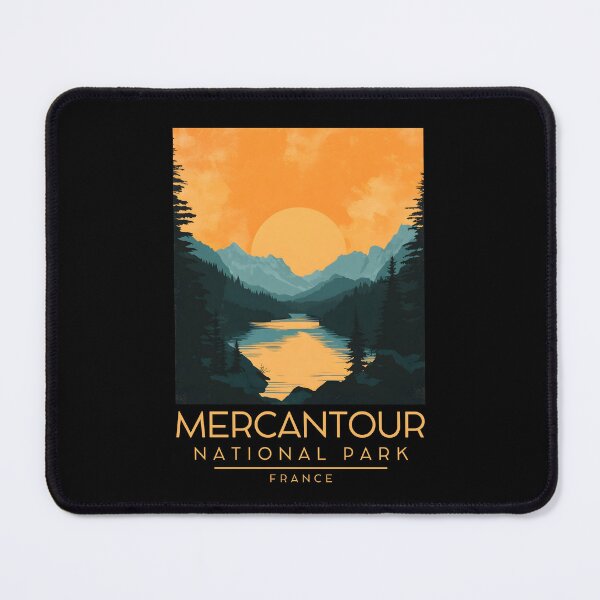 Item preview, A Vintage Travel Poster of Mercantour National Park - France designed and sold by GoodOldVintage.
