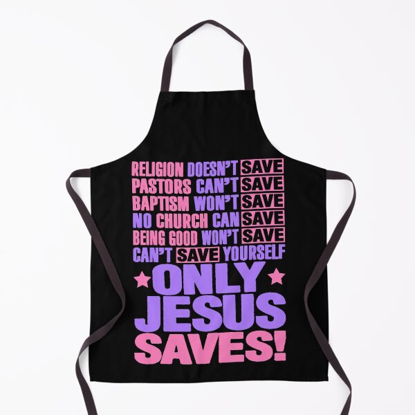 Item preview, Only Jesus Saves designed and sold by plushism.