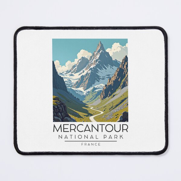 Item preview, A Vintage Travel Poster of Mercantour National Park - France designed and sold by GoodOldVintage.