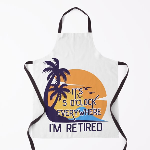 Artikelvorschau, Ruhestand Sommer Outfit Strand T-Shirt Es ist 5 Uhr überall bin ich im Ruhestand Ruhestand Geschenke Urlaub Lustig entworfen und verkauft von MotivaChic.