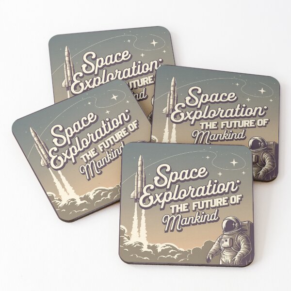 Artikelvorschau, Space Exploration – The Future of Mankind entworfen und verkauft von smartlogo_factory.