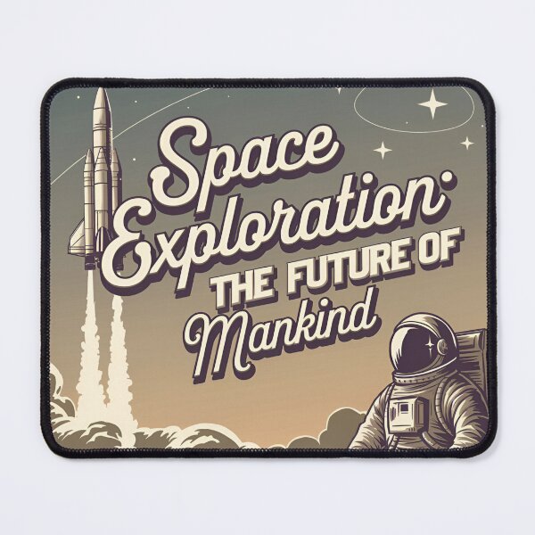 Item preview, Space Exploration – The Future of Mankind designed and sold by smartlogo_factory.