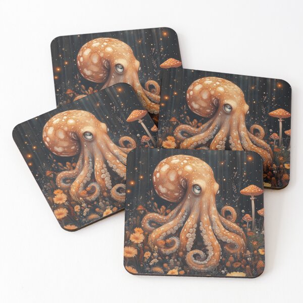 Item preview, An octopus in the forest? designed and sold by SporeandCanvas.