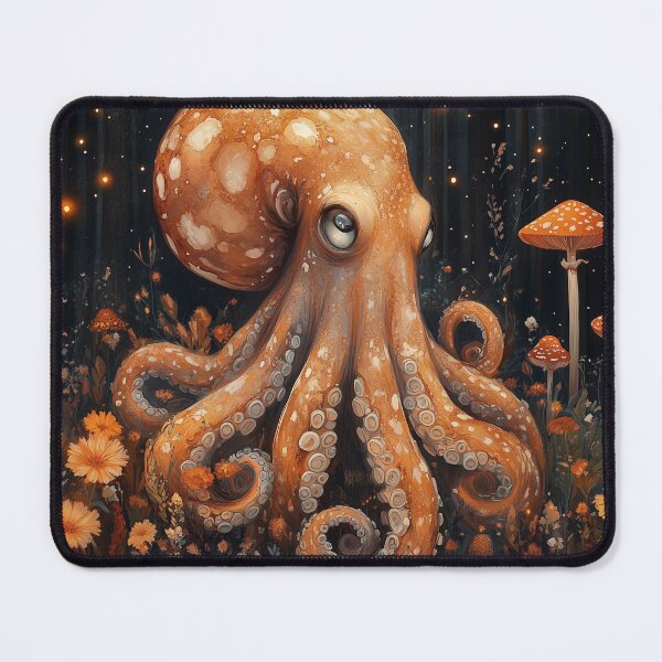 Item preview, An octopus in the forest? designed and sold by SporeandCanvas.