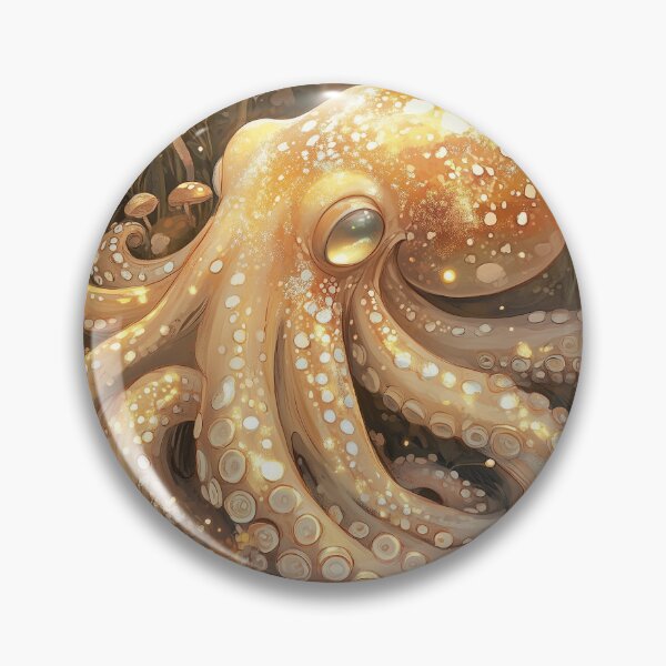 Item preview, Tentacles and toadstools, a match made in magic! designed and sold by SporeandCanvas.