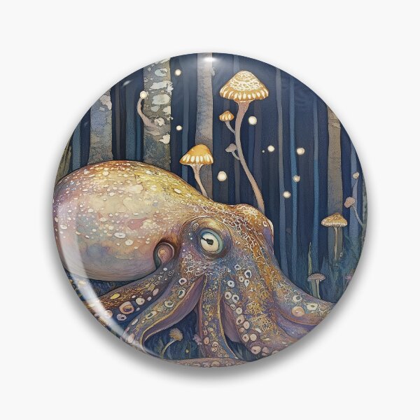 Item preview, What if octopuses weren’t just from the sea? designed and sold by SporeandCanvas.