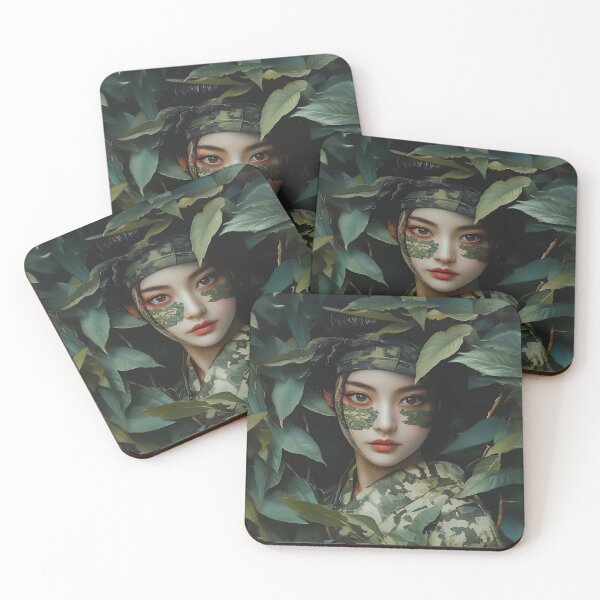 Item preview, suki - military geisha - anime style designed and sold by Retrorelax.