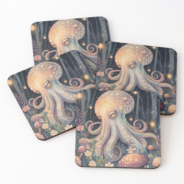 Item preview, Tentacles and toadstools, a match made in magic! designed and sold by SporeandCanvas.