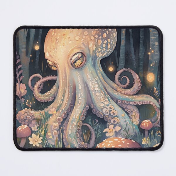 Item preview, Tentacles and toadstools, a match made in magic! designed and sold by SporeandCanvas.