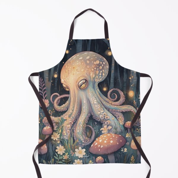 Item preview, Tentacles and toadstools, a match made in magic! designed and sold by SporeandCanvas.
