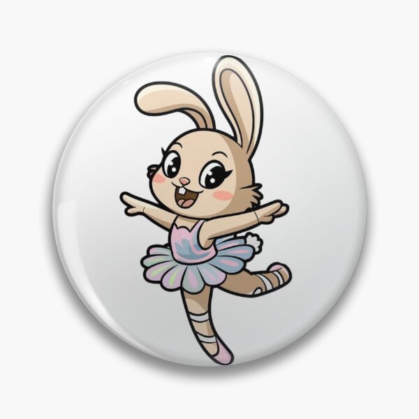 Item preview, Cute Ballerina Bunny designed and sold by REBELIUM.