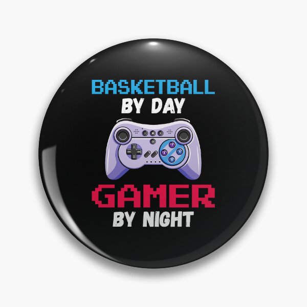 Item preview, Basketball By Day Gamer By Night designed and sold by Masonixem.