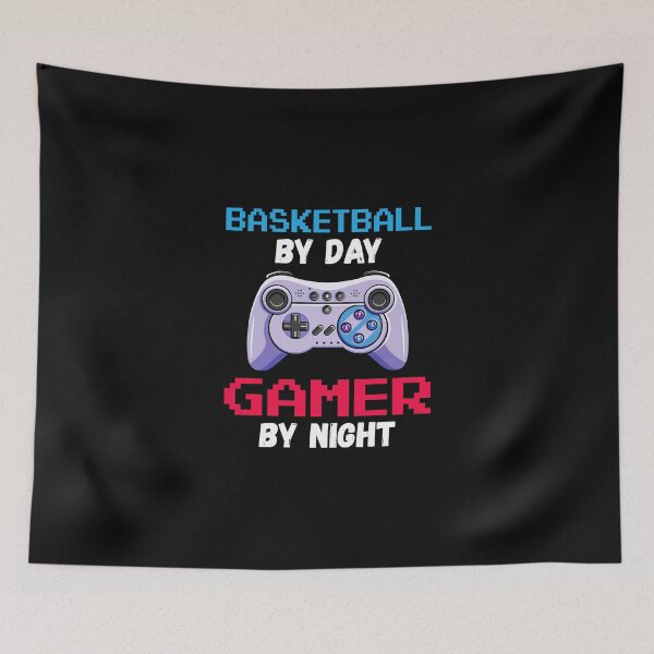 Item preview, Basketball By Day Gamer By Night designed and sold by Masonixem.