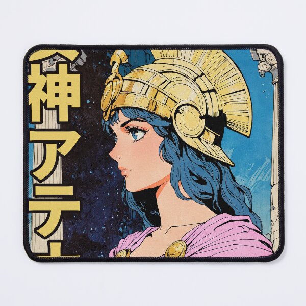 Item preview, Goddess Athena  Anime Representation 80s Retro Aaesthetic Greek Mythology designed and sold by onlyanimevibes.