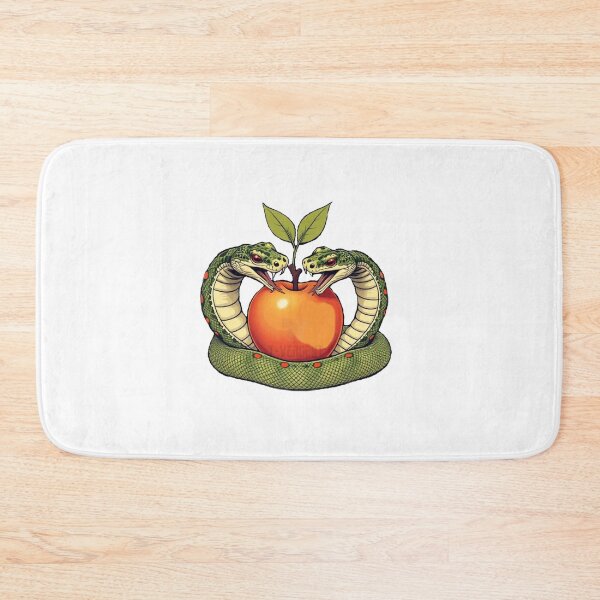 Item preview, Amphisbaena Snake Hungry for an Apple designed and sold by T-Vergent.