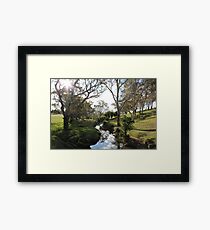 Williams Road, Mount Barker, South Australia Framed Print
