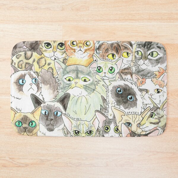 Item preview, Cat Breeds designed and sold by katherineblower.