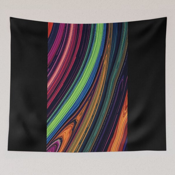 Item preview, Neon Flow: Cosmic Streaks designed and sold by ArtMorphStudio.