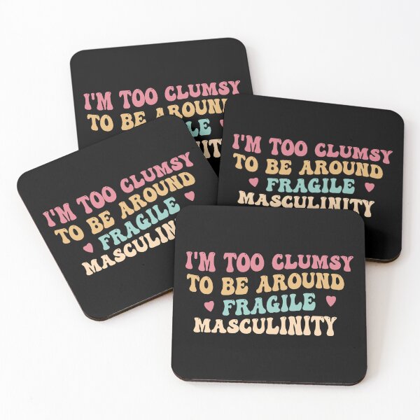 Item preview, I'm Too Clumsy To Be Around Fragile Masculinity And Feminist Sweatshirt And Funny Empowerment Gift for Feminist, Gift For Her  designed and sold by MotivaChic.