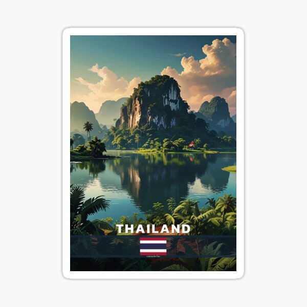 Item preview, Thailand Travel  designed and sold by Thistle-TShop.