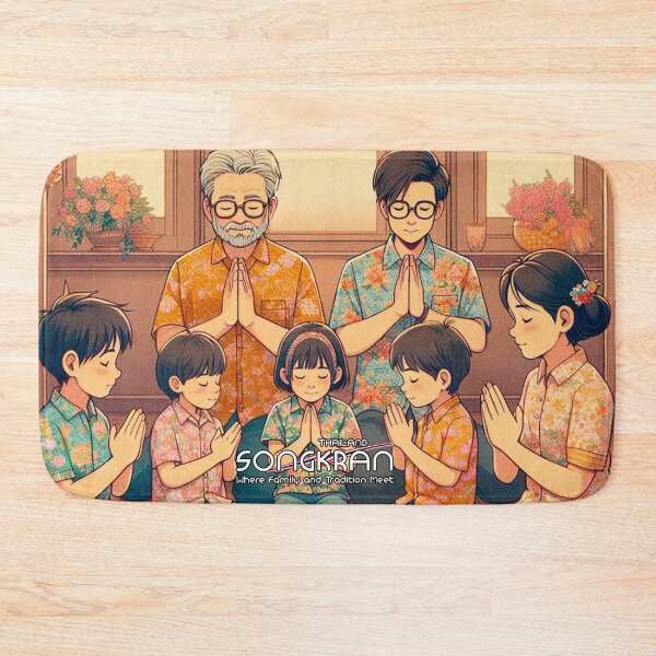 Item preview, Songkran – Where Family and Tradition Meet designed and sold by Vanich-Panich.