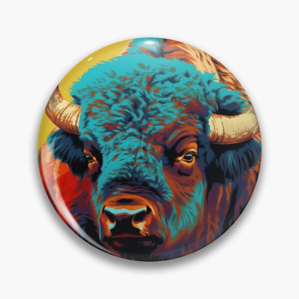Item preview, Buffalo Popart designed and sold by RedHandedOD.