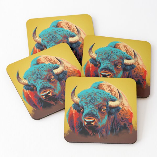 Item preview, Buffalo Popart designed and sold by RedHandedOD.