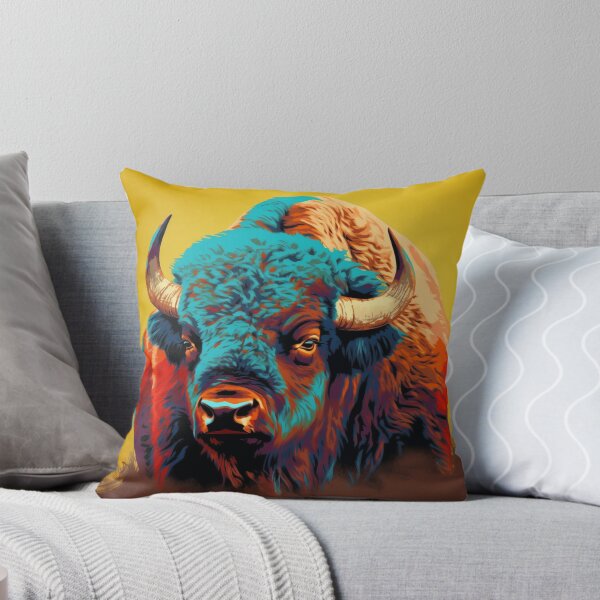 Item preview, Buffalo Popart designed and sold by RedHandedOD.