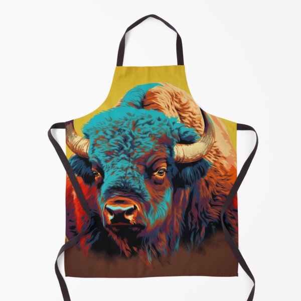 Item preview, Buffalo Popart designed and sold by RedHandedOD.