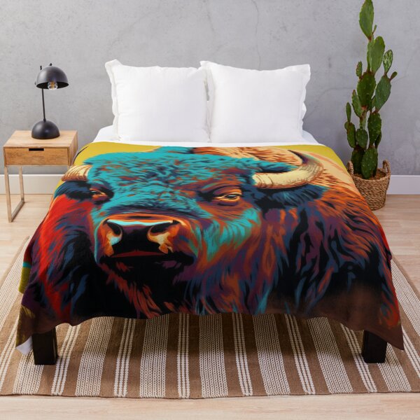 Item preview, Buffalo Popart designed and sold by RedHandedOD.
