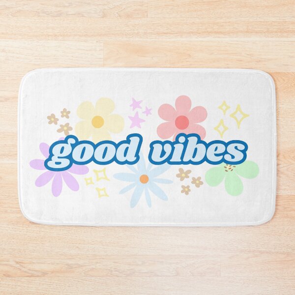 Item preview, Good Vibes Floral (Blue) designed and sold by Mollysb428.