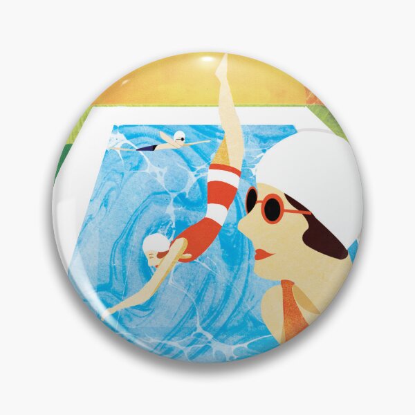 Artikelvorschau, Art Deco Schwimmer entworfen und verkauft von katherineblower.