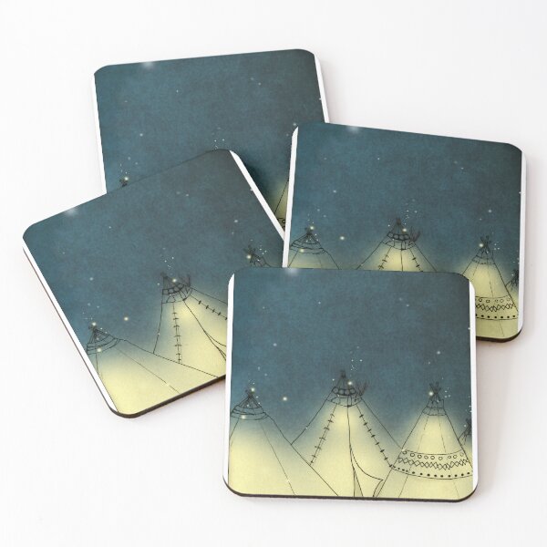 Item preview, Tipi's in starlight (version 1) designed and sold by katherineblower.