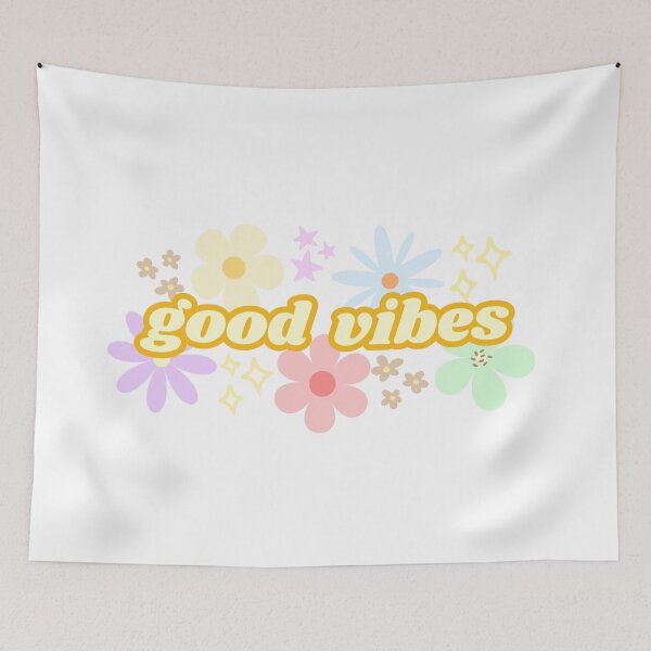Item preview, Good Vibes Floral (Yellow) designed and sold by Mollysb428.