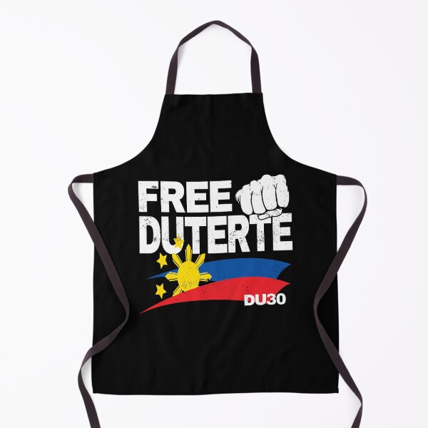 Item preview, Free Duterte - Grunge Style Pro-Duterte Support Design with Philippine Flag Art | Stand with Rodrigo Duterte ICC Trial Solidarity designed and sold by Prints-N-Tees.
