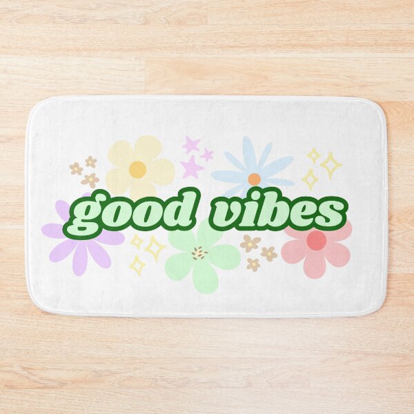 Item preview, Good Vibes Floral (Green) designed and sold by Mollysb428.