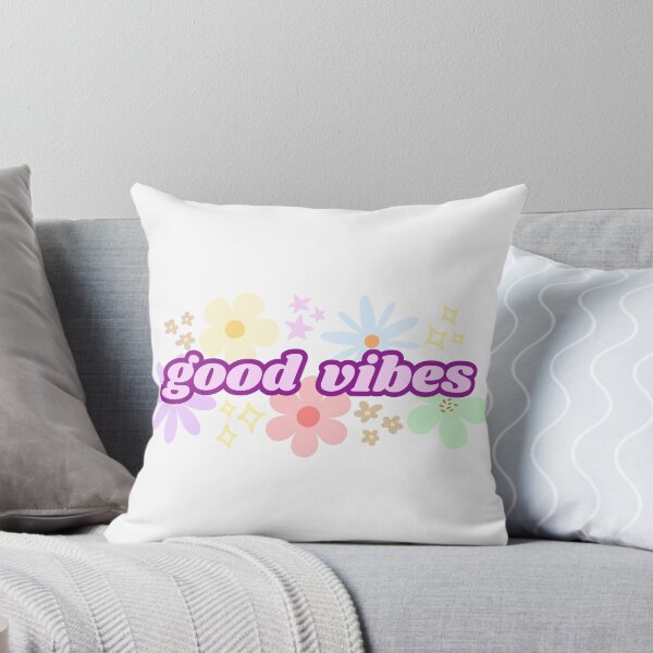 Aperçu de l'œuvre Good Vibes Floral (Rose) créée et vendue par Mollysb428.