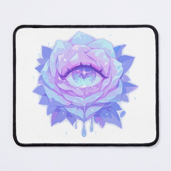 Item preview, pastel eye rose bloom designed and sold by craftyaliens.