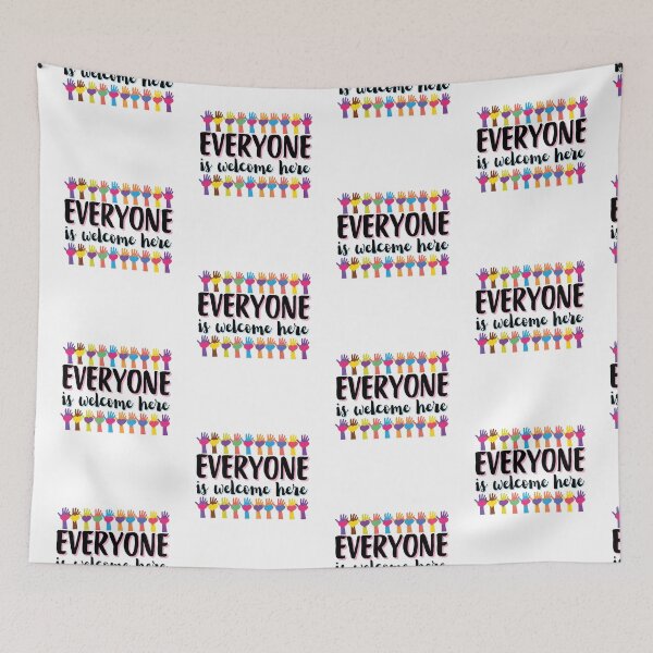 Item preview, Everyone Is Welcome Here Idaho Teacher designed and sold by AniArtPL.