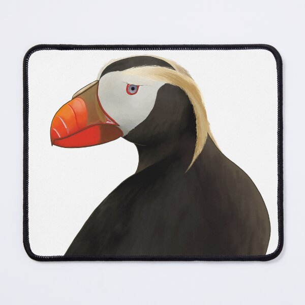 Item preview, Tufted Puffin, Bird, Digital Drawing designed and sold by AtrixArt.