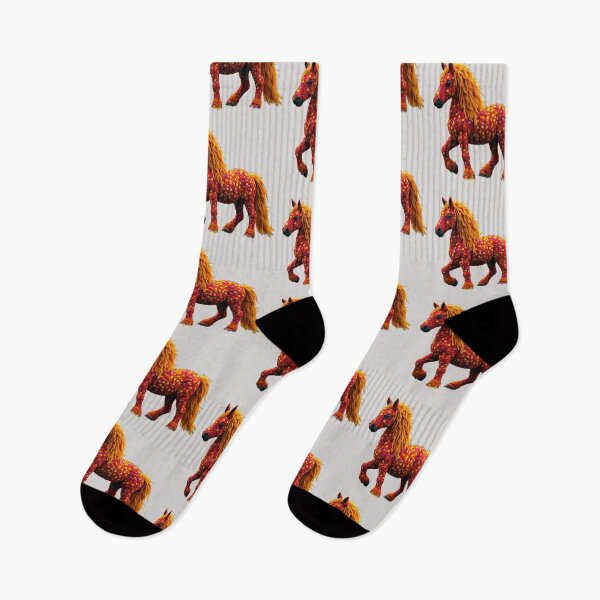 Item preview, Horse Made With Wild Flowers In Spring - Horses Made With Flowers  designed and sold by Smix Pixels.