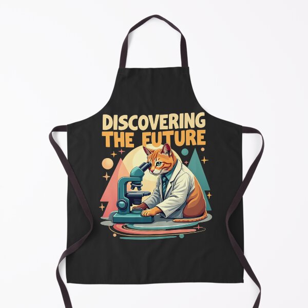Item preview, Discovering the Future - Scientist Cat designed and sold by FoxyJags.