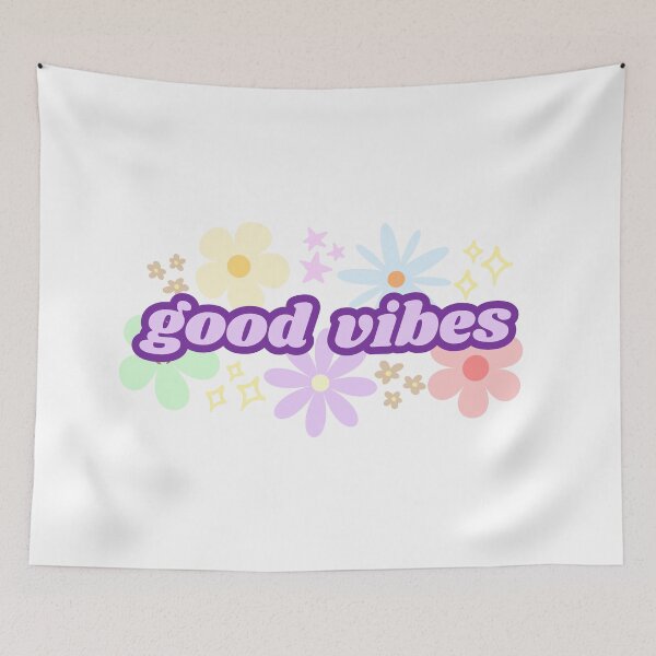 Item preview, Good Vibes Floral (Purple) designed and sold by Mollysb428.