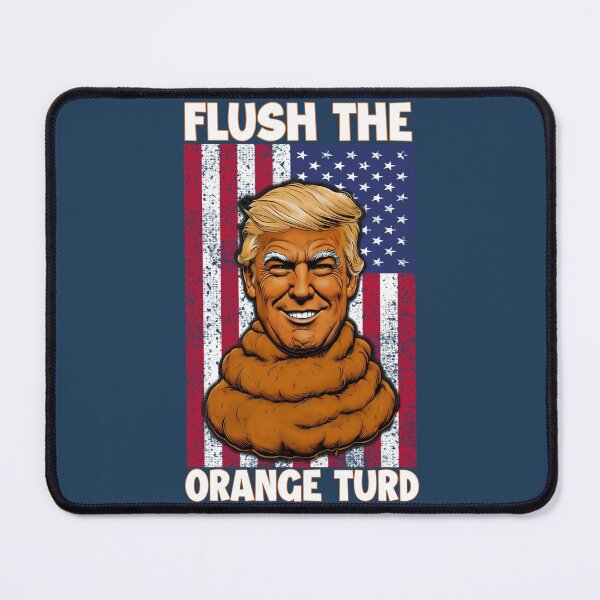 Item preview, Flush the orange turd designed and sold by SidTastic .