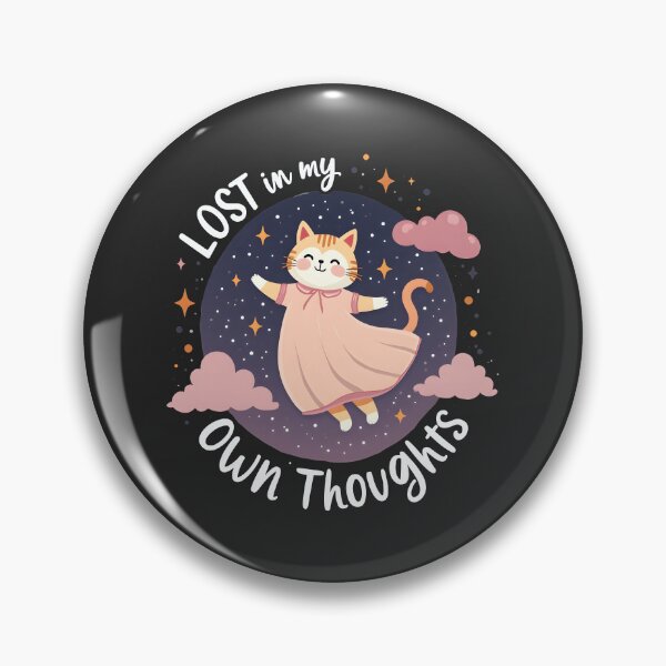 Item preview, A dreamy, abstract design of Cat for thinkers: "Lost in My Own Thoughts" designed and sold by FoxyJags.