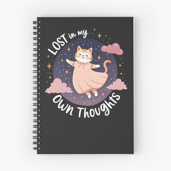 Item preview, A dreamy, abstract design of Cat for thinkers: "Lost in My Own Thoughts" designed and sold by FoxyJags.