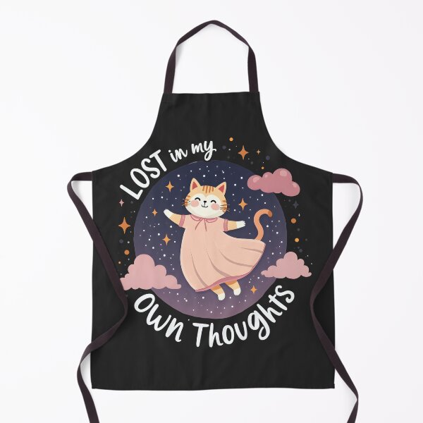 Item preview, A dreamy, abstract design of Cat for thinkers: "Lost in My Own Thoughts" designed and sold by FoxyJags.