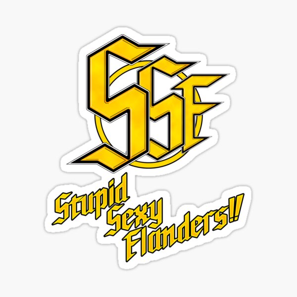 SSF - Stupid Sexy Flanders!! Sticker