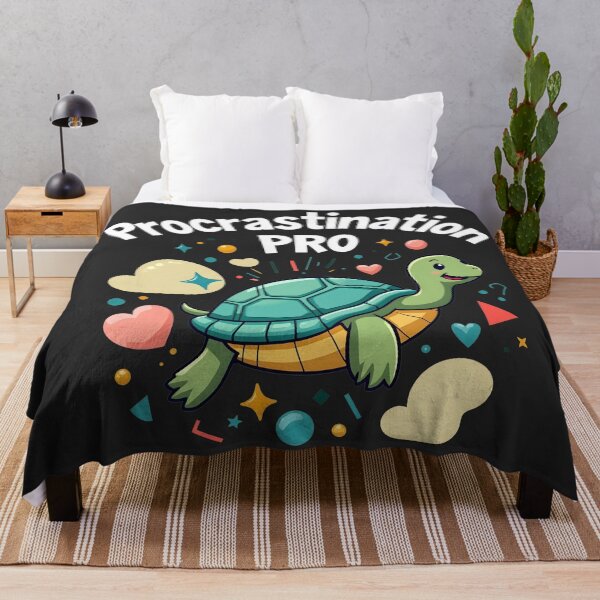 Item preview, "Procrastination Pro" - A funny procrastination-themed design designed and sold by FoxyJags.